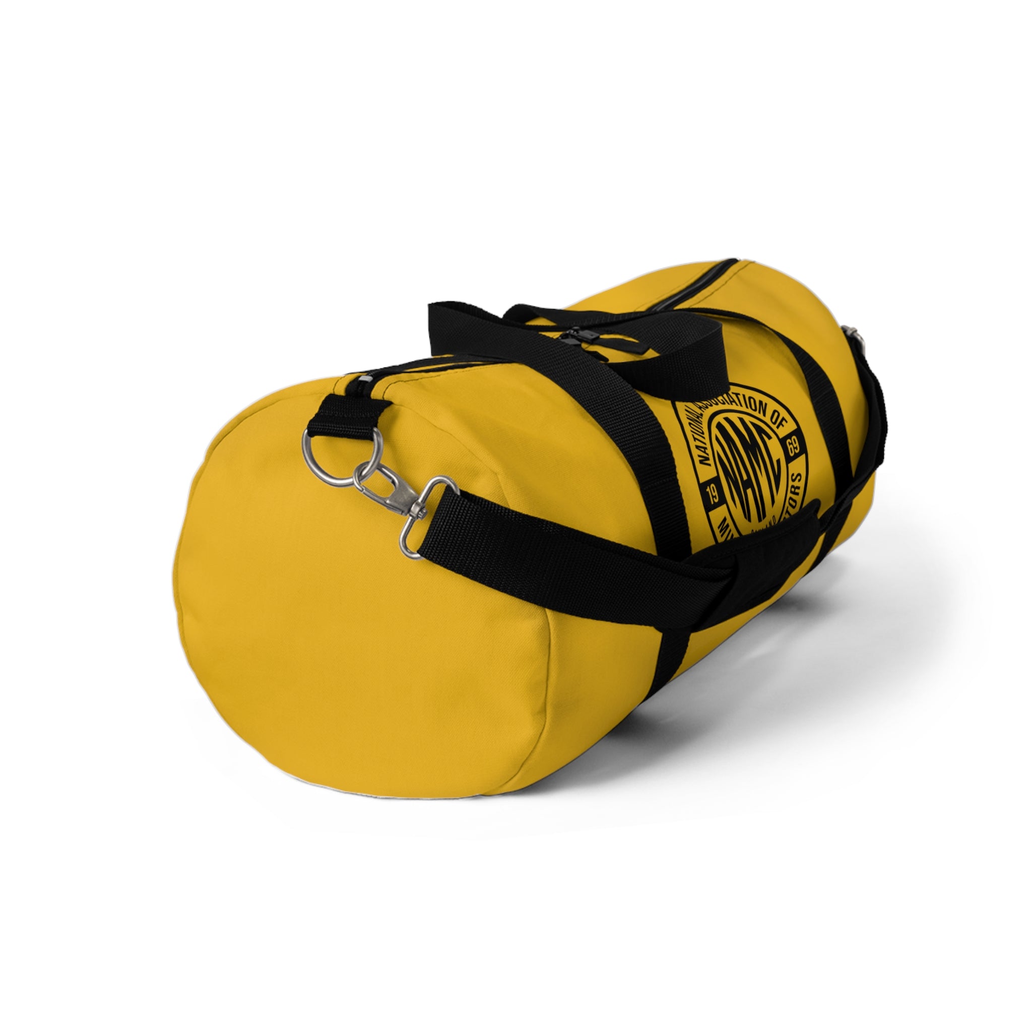 Stylish Duffel Bag for Travel, Gym, or Sports - NAMC Logo, Perfect for Fitness Enthusiasts, Weekend Getaways, and Everyday Use