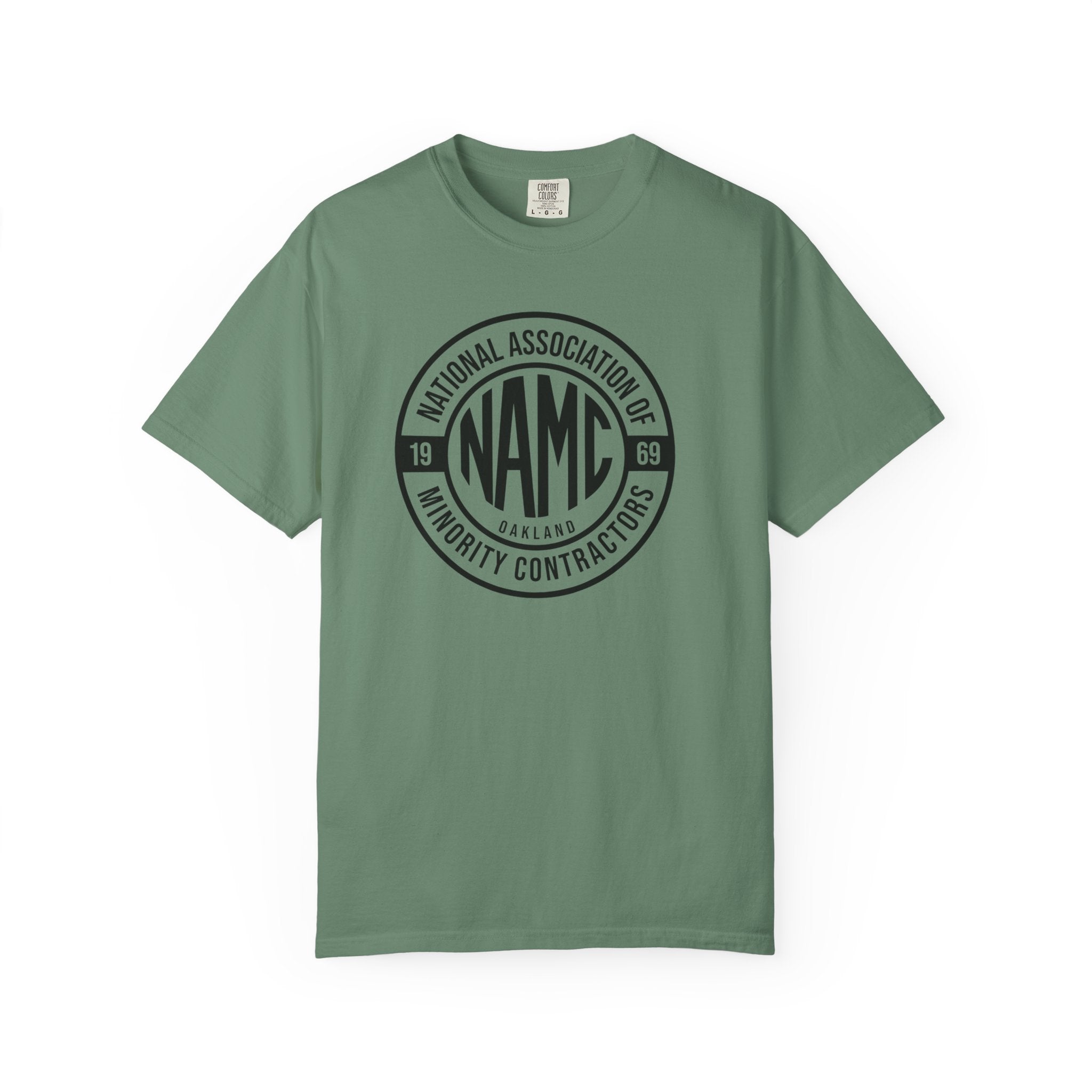Unisex Garment-Dyed T-shirt with NAMC Logo, Casual Tee, Comfortable Tee, Gift for Him/Her, Eco-Friendly Fashion