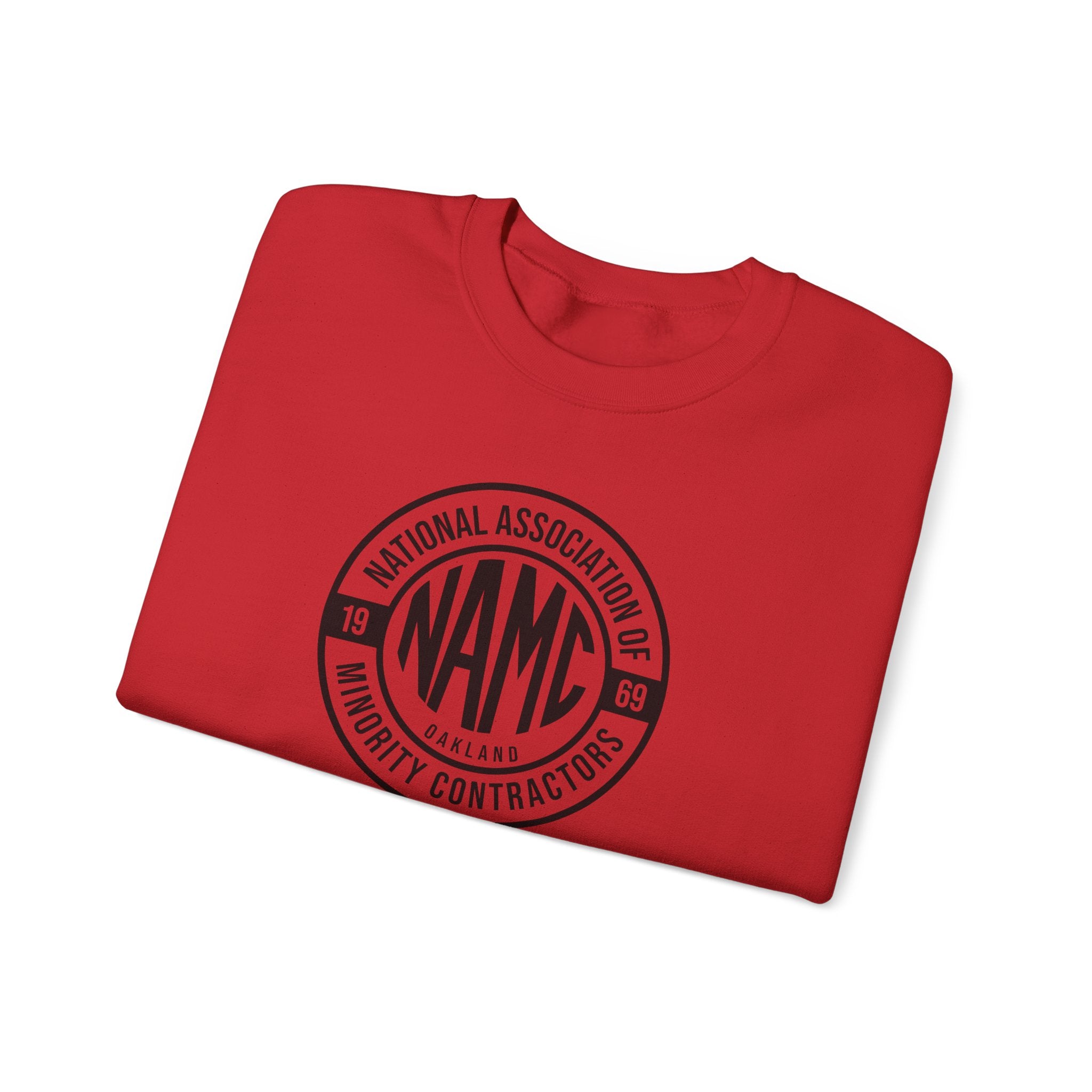 NAMC Unisex Heavy Blend Sweatshirt, Cozy Crewneck for Comfort, Perfect Gift for Contractors, Casual Wear, Team Apparel