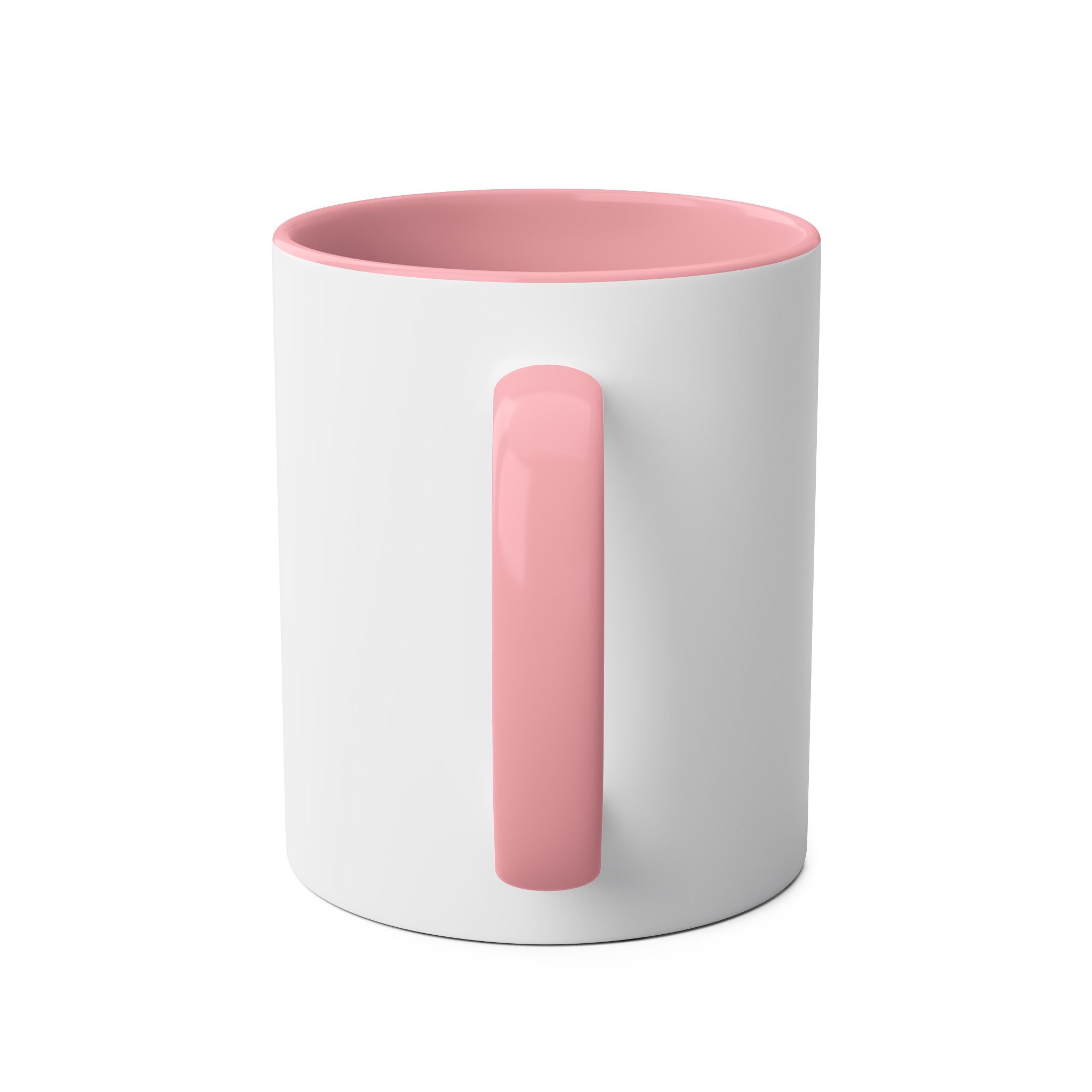 Two-Tone Coffee Mug, NAMC Logo Gift, Customizable Minority Contractors Cup, Unique Office Decor, Perfect for Meetings, Promotional Item
