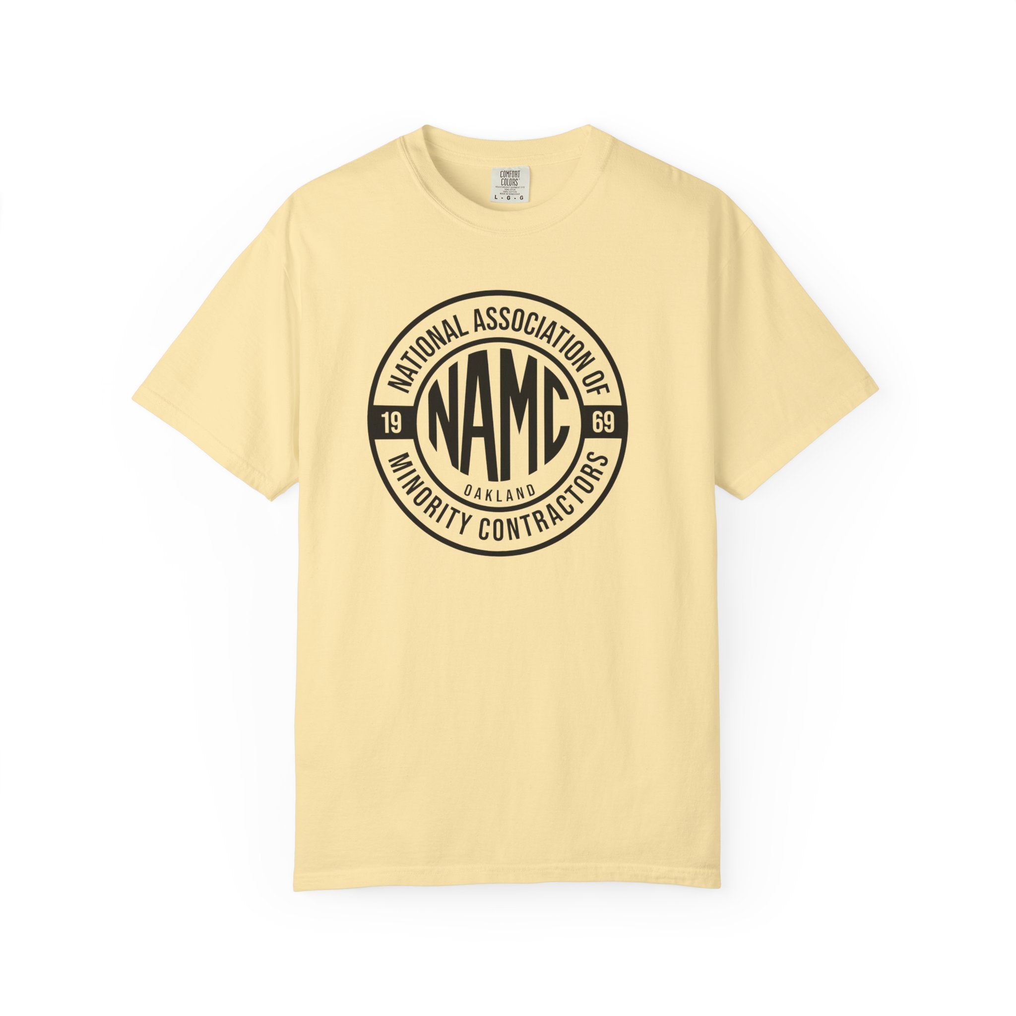 Unisex Garment-Dyed T-shirt with NAMC Logo, Casual Tee, Comfortable Tee, Gift for Him/Her, Eco-Friendly Fashion