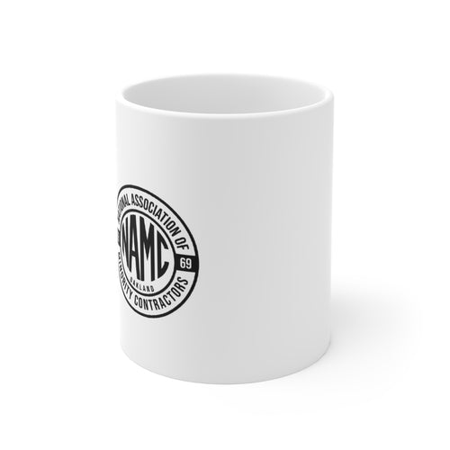 NAMC 11oz White Mug - Perfect Gift for Contractors, Home Office, Work Meetings, Coffee Lovers, Professional Milestones