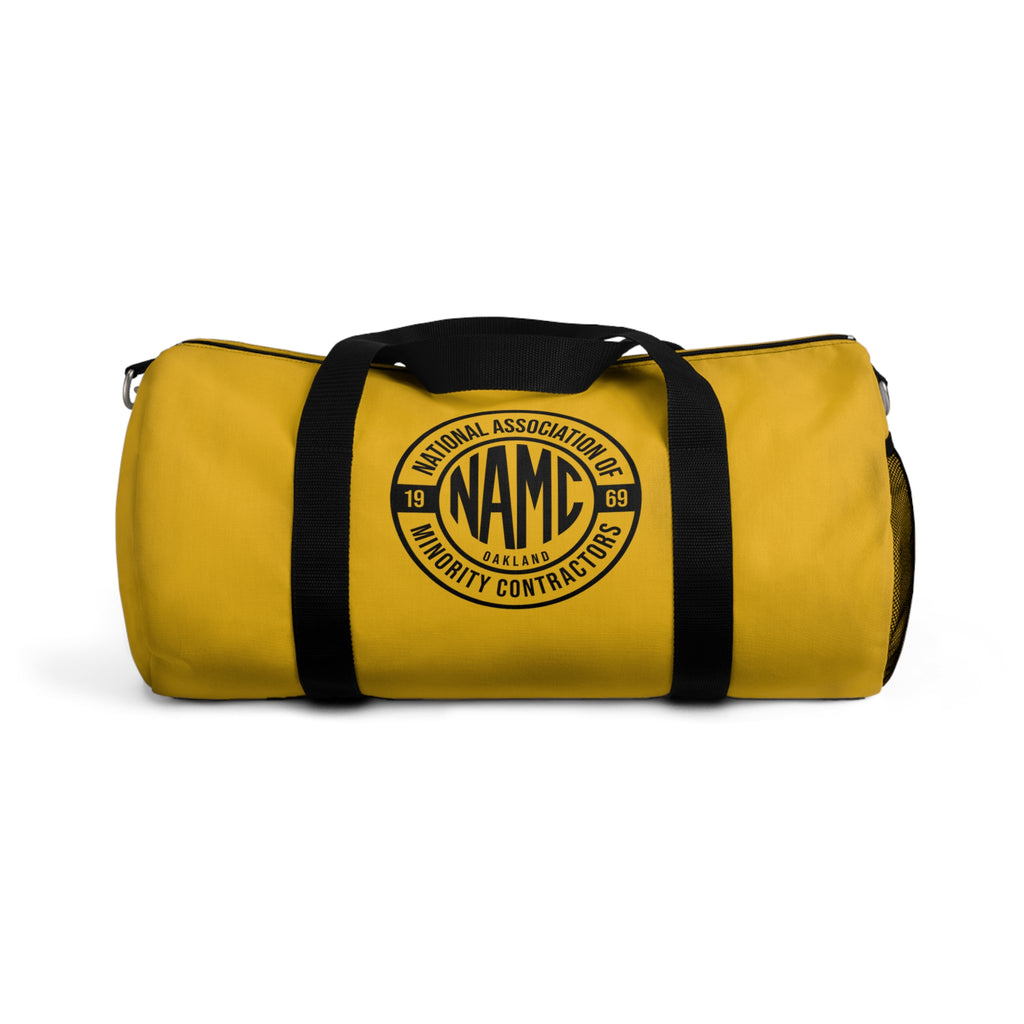 Stylish Duffel Bag for Travel, Gym, or Sports - NAMC Logo, Perfect for Fitness Enthusiasts, Weekend Getaways, and Everyday Use