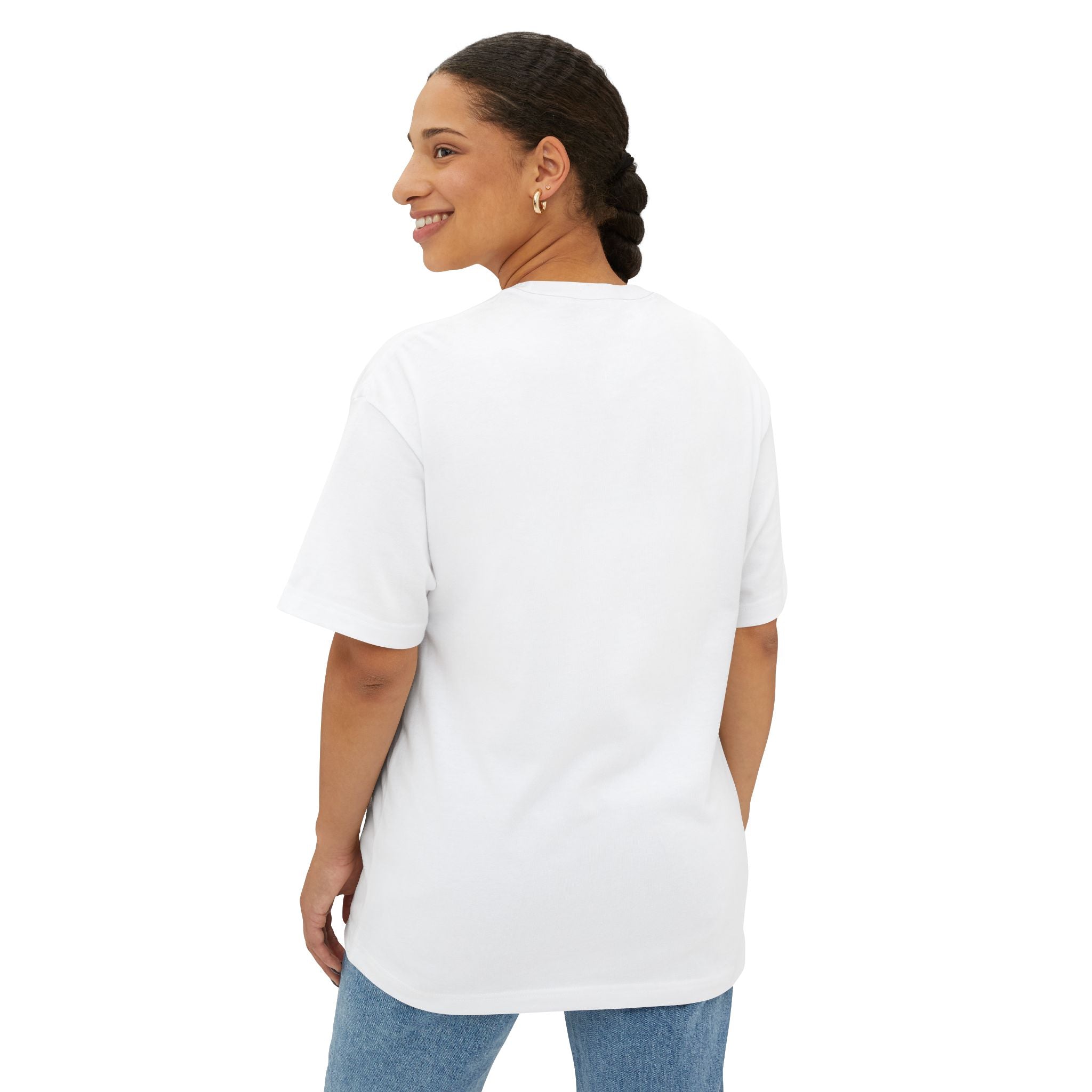 Unisex Oversized Boxy Tee - Comfortable Casual Wear, Perfect for Lounging, Holidays, Gift for Friends, Everyday Style
