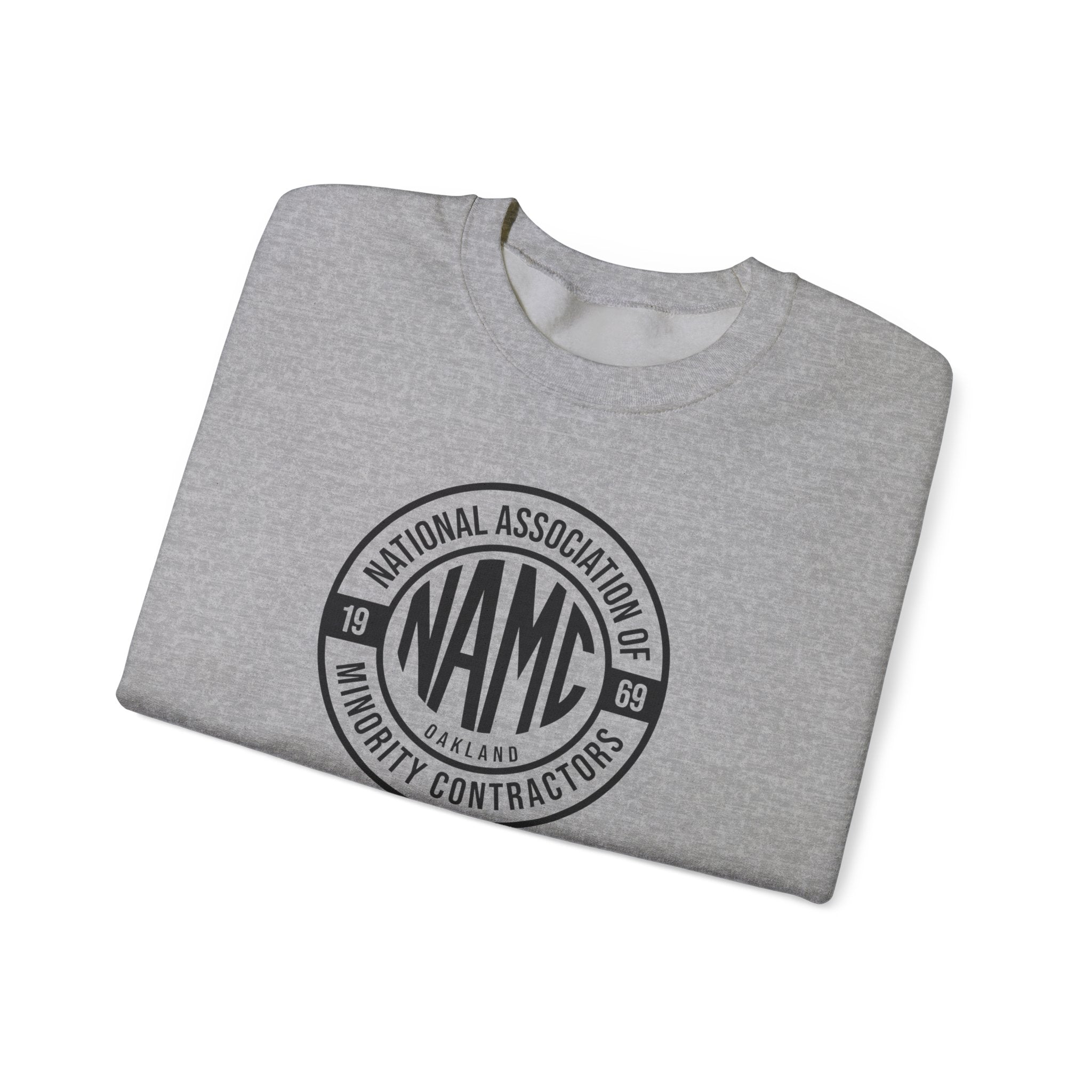 NAMC Unisex Heavy Blend Sweatshirt, Cozy Crewneck for Comfort, Perfect Gift for Contractors, Casual Wear, Team Apparel