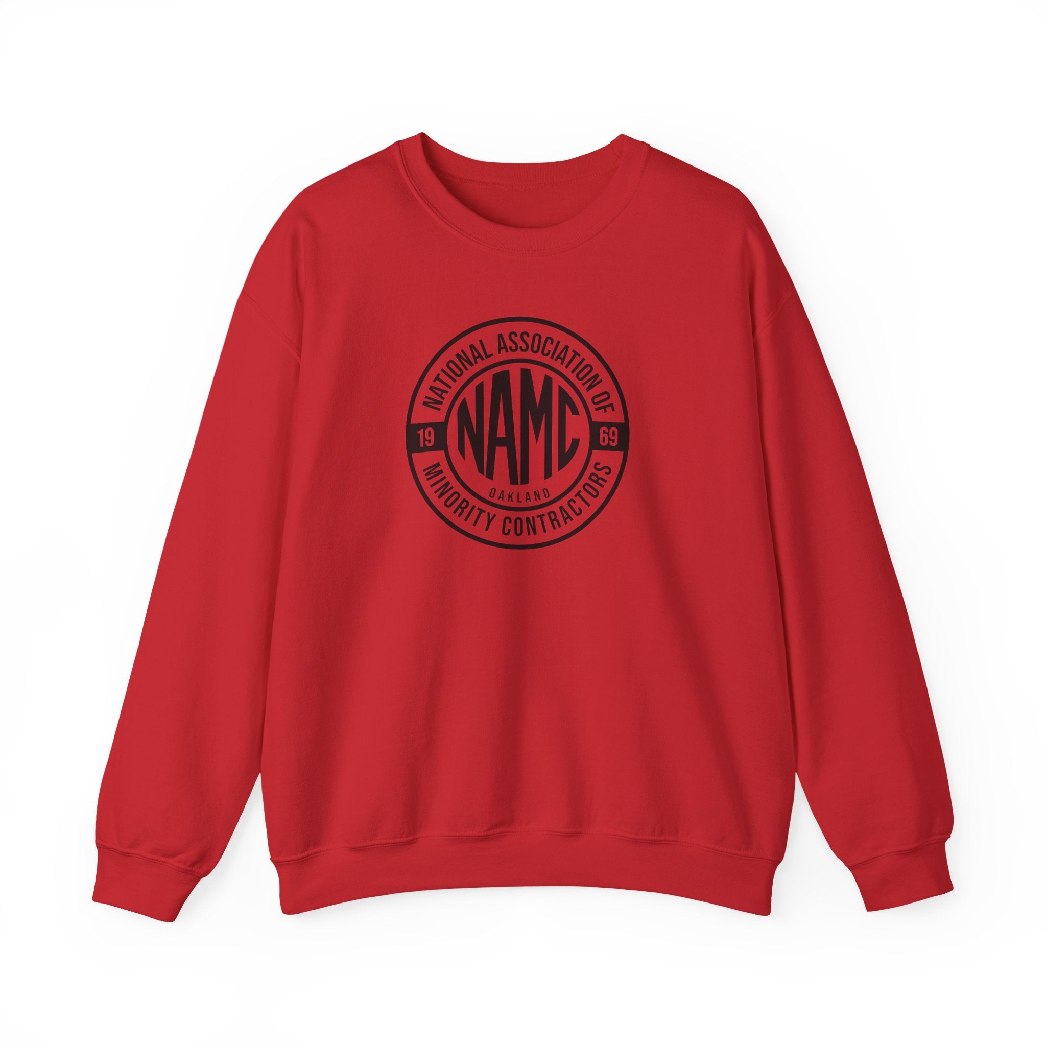 NAMC Unisex Heavy Blend Sweatshirt, Cozy Crewneck for Comfort, Perfect Gift for Contractors, Casual Wear, Team Apparel