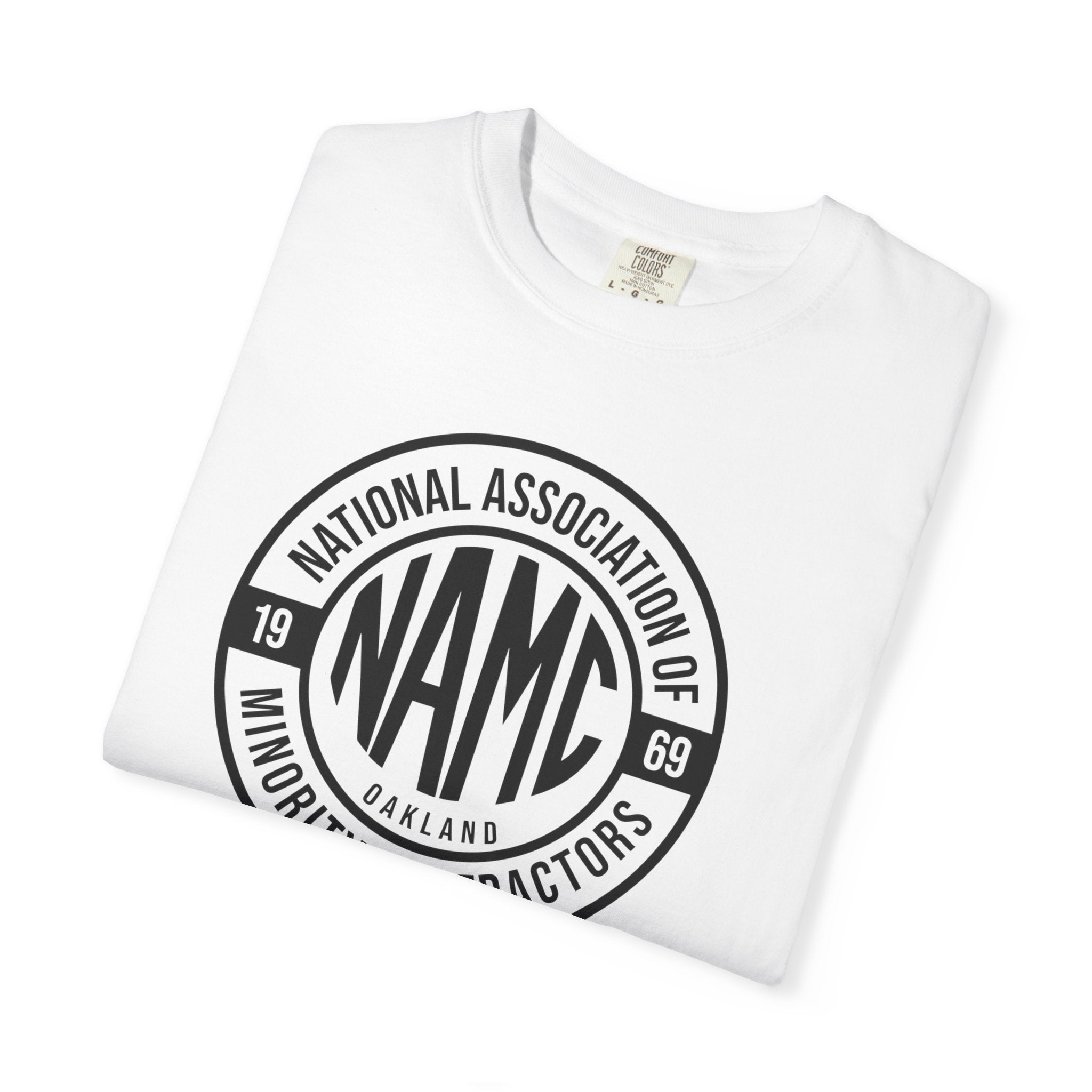 Unisex Garment-Dyed T-shirt with NAMC Logo, Casual Tee, Comfortable Tee, Gift for Him/Her, Eco-Friendly Fashion