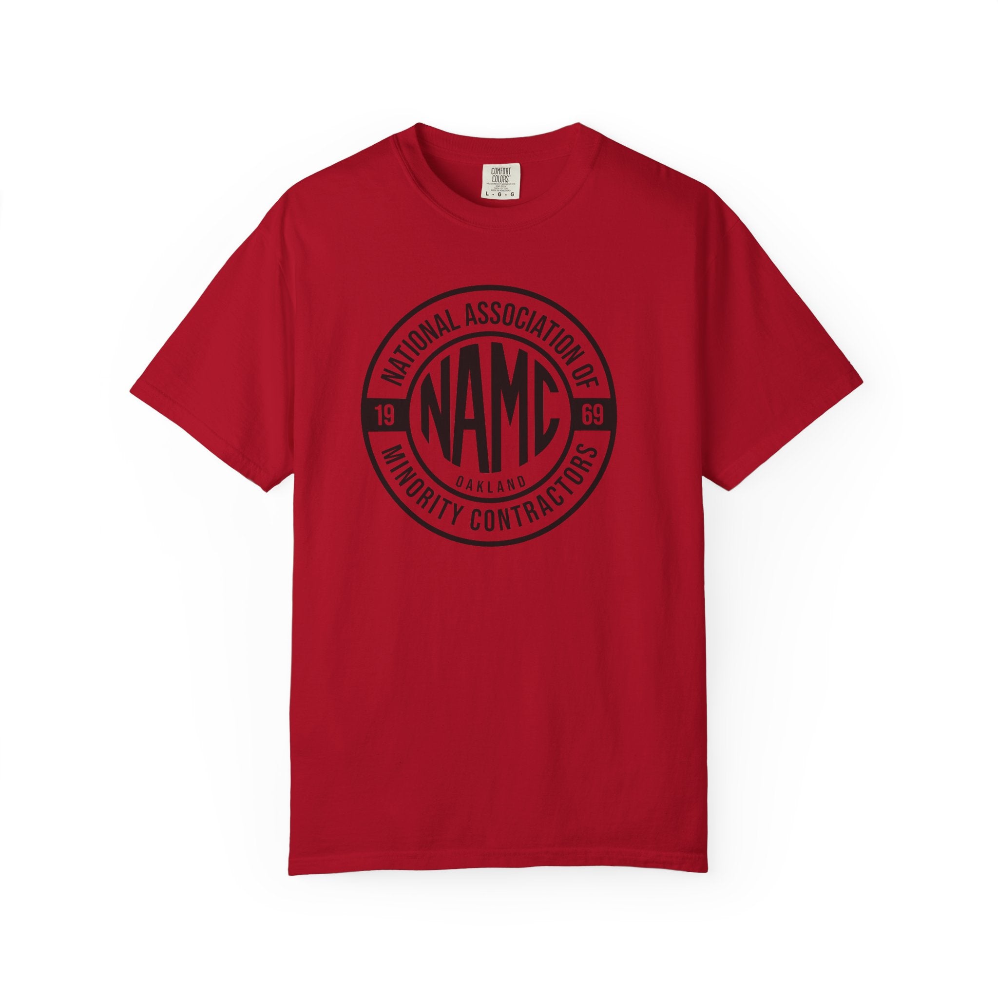 Unisex Garment-Dyed T-shirt with NAMC Logo, Casual Tee, Comfortable Tee, Gift for Him/Her, Eco-Friendly Fashion