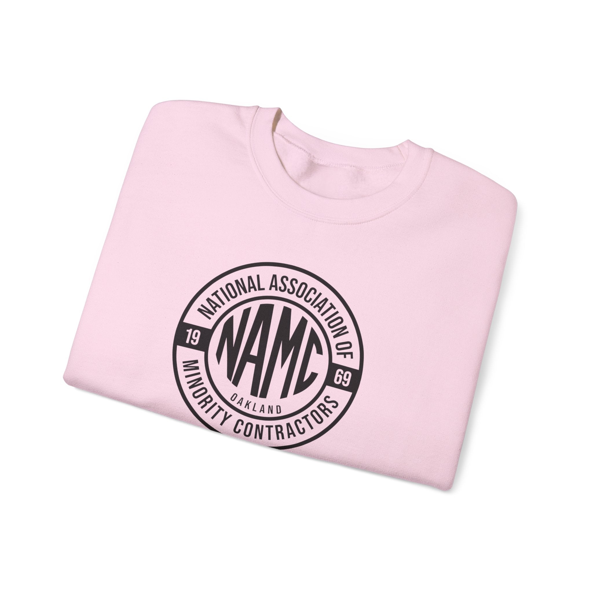 NAMC Unisex Heavy Blend Sweatshirt, Cozy Crewneck for Comfort, Perfect Gift for Contractors, Casual Wear, Team Apparel