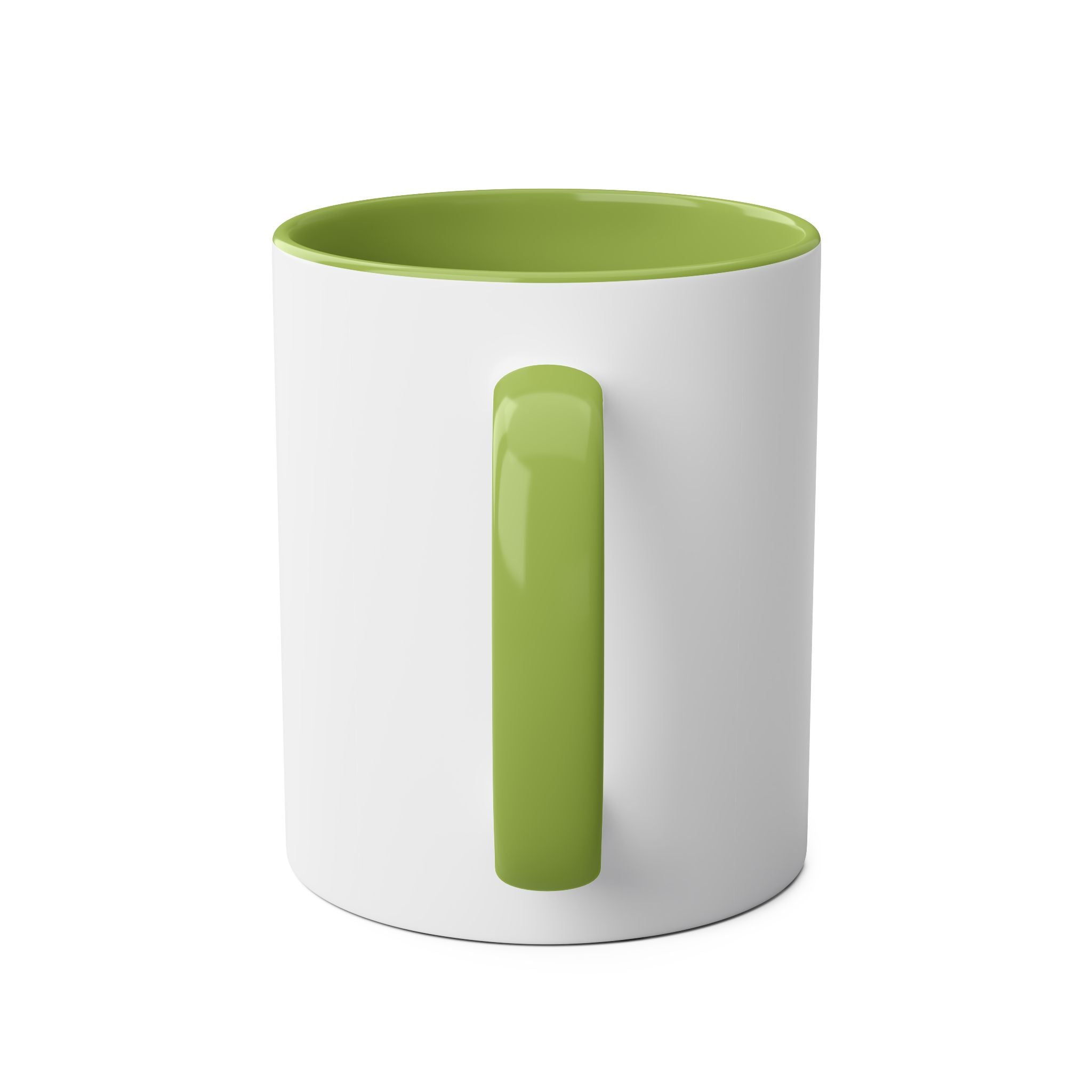 Two-Tone Coffee Mug, NAMC Logo Gift, Customizable Minority Contractors Cup, Unique Office Decor, Perfect for Meetings, Promotional Item