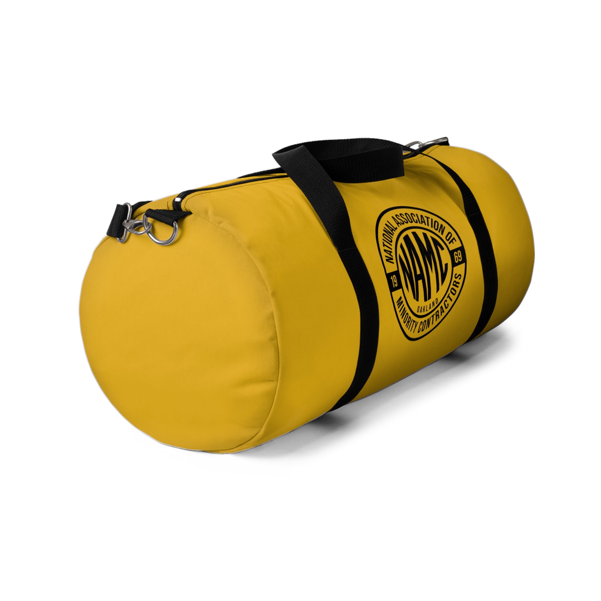 Stylish Duffel Bag for Travel, Gym, or Sports - NAMC Logo, Perfect for Fitness Enthusiasts, Weekend Getaways, and Everyday Use