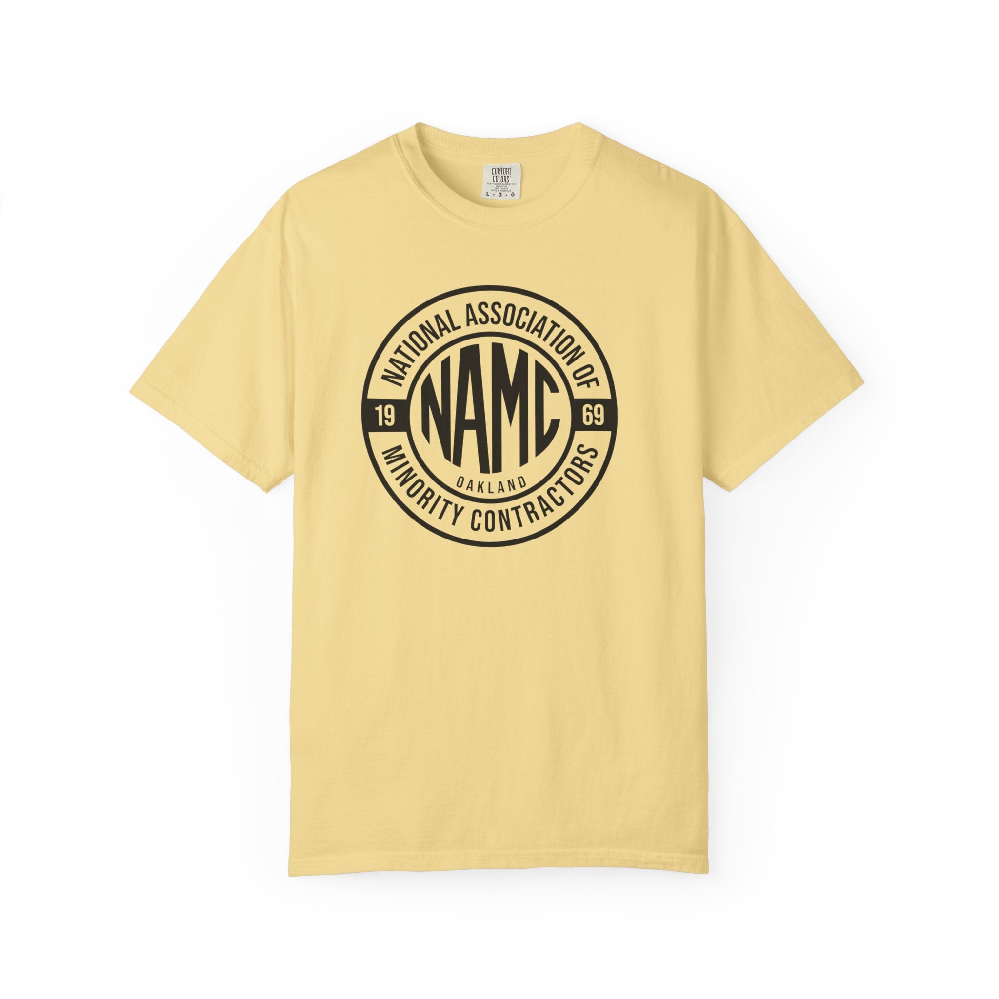 Unisex Garment-Dyed T-shirt with NAMC Logo, Casual Tee, Comfortable Tee, Gift for Him/Her, Eco-Friendly Fashion