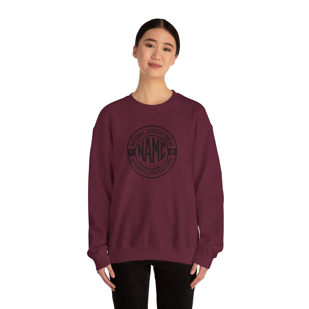 NAMC Unisex Heavy Blend Sweatshirt, Cozy Crewneck for Comfort, Perfect Gift for Contractors, Casual Wear, Team Apparel