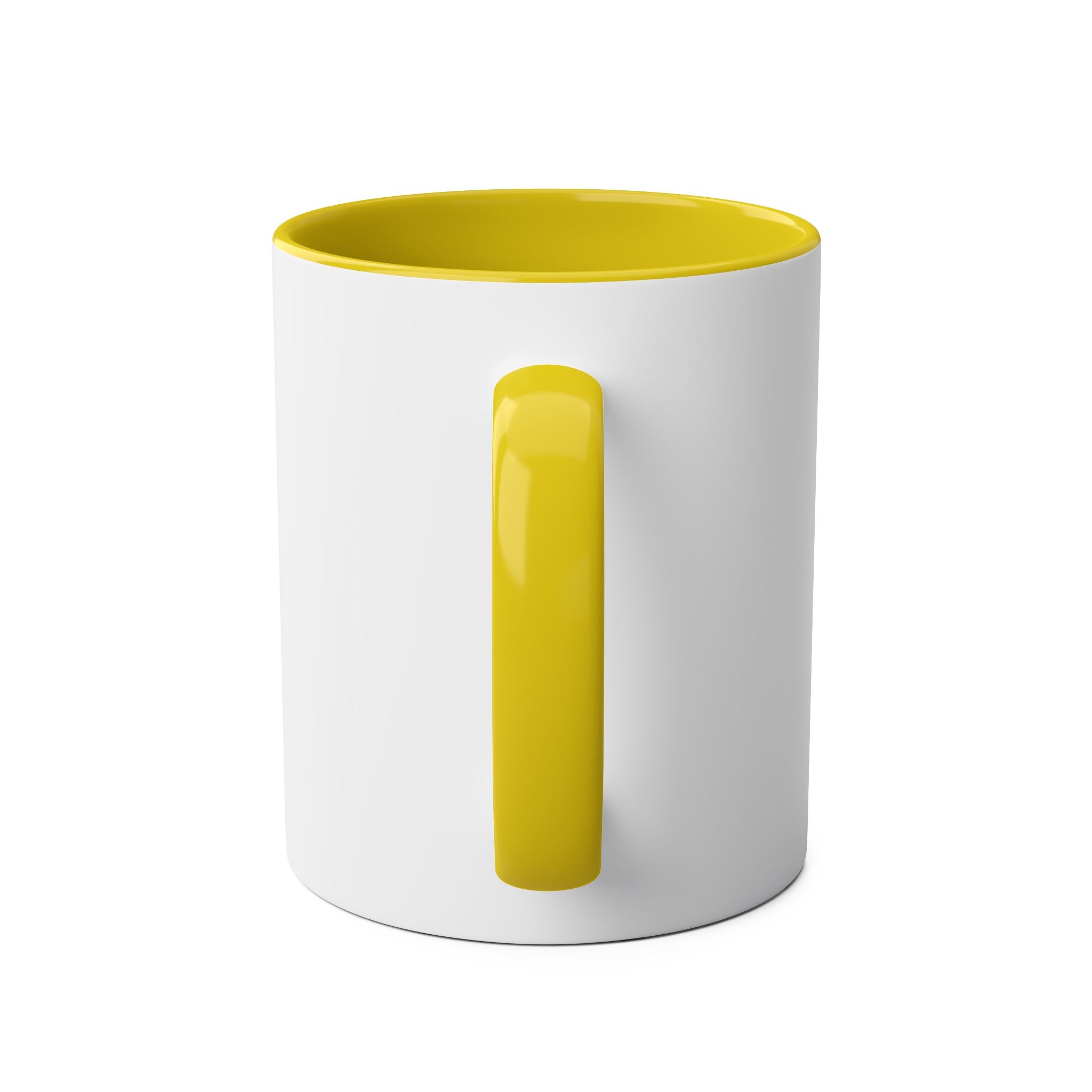 Two-Tone Coffee Mug, NAMC Logo Gift, Customizable Minority Contractors Cup, Unique Office Decor, Perfect for Meetings, Promotional Item