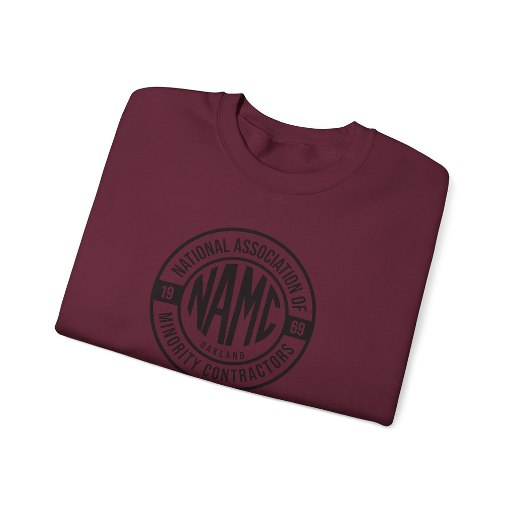NAMC Unisex Heavy Blend Sweatshirt, Cozy Crewneck for Comfort, Perfect Gift for Contractors, Casual Wear, Team Apparel
