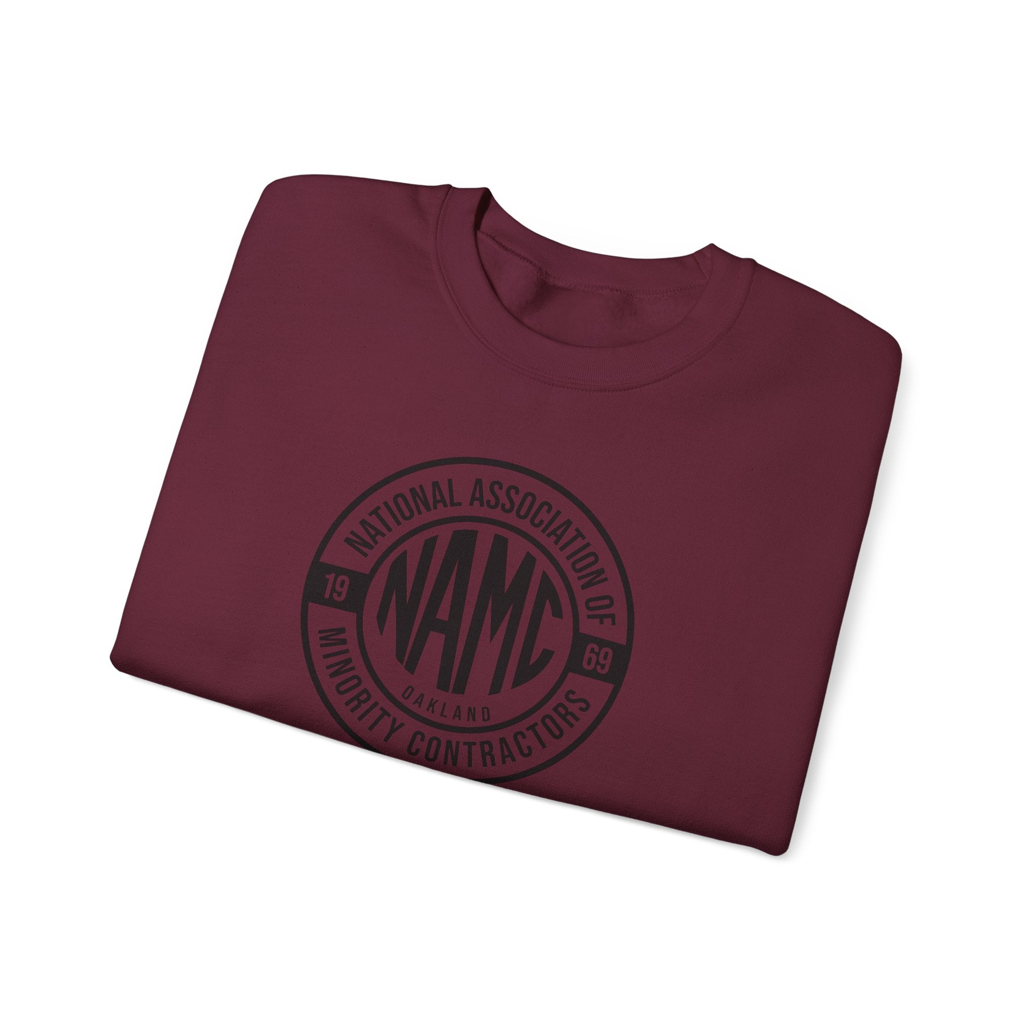 NAMC Unisex Heavy Blend Sweatshirt, Cozy Crewneck for Comfort, Perfect Gift for Contractors, Casual Wear, Team Apparel
