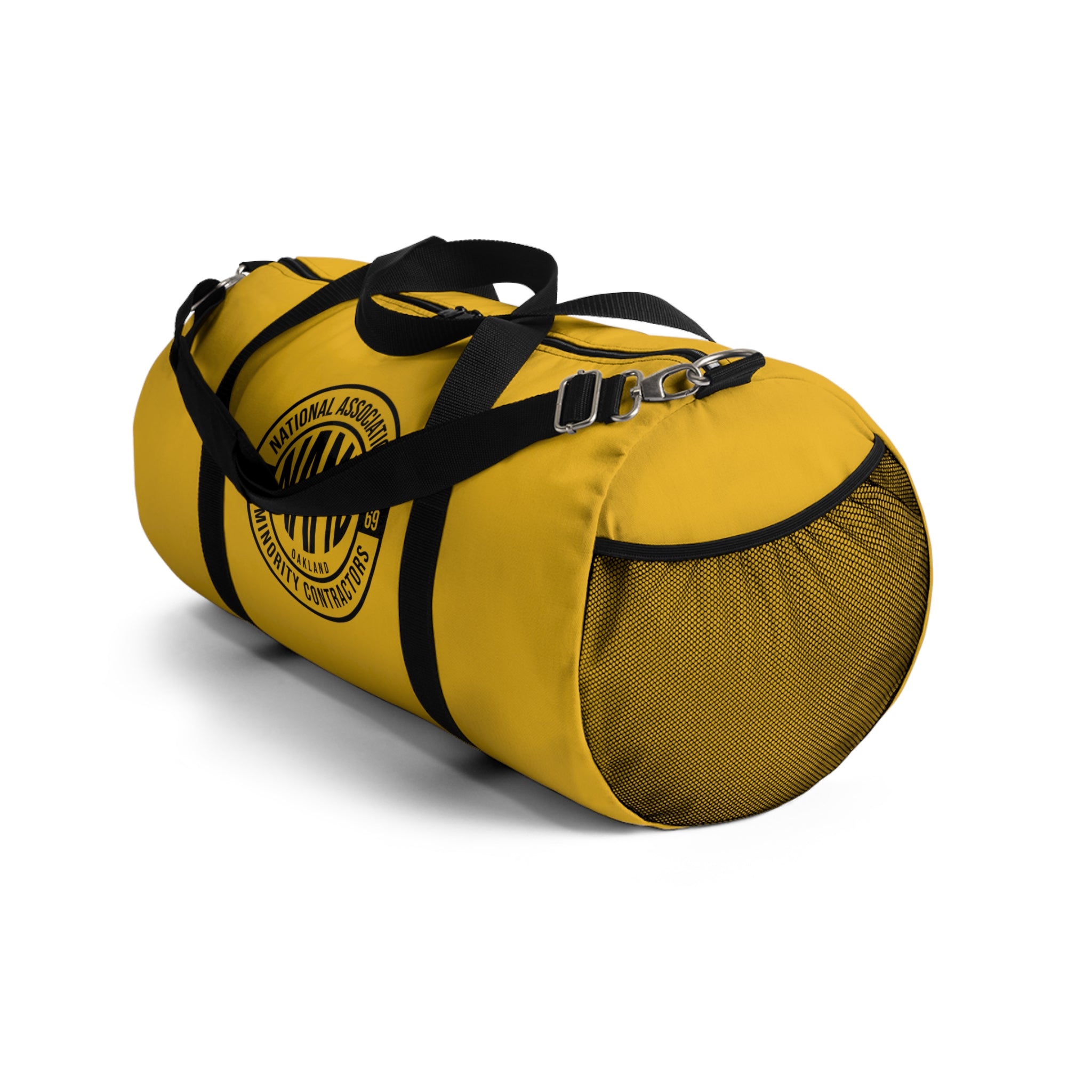 Stylish Duffel Bag for Travel, Gym, or Sports - NAMC Logo, Perfect for Fitness Enthusiasts, Weekend Getaways, and Everyday Use