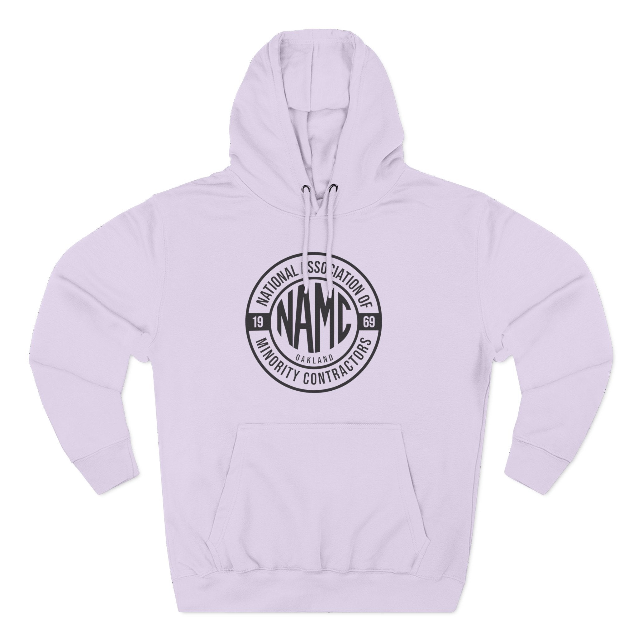 NAMC Three-Panel Fleece Hoodie | Cozy Sweatshirt, Unisex Pullover, Perfect for Casual Wear, Gift for Contractors, Year-Round Comfort