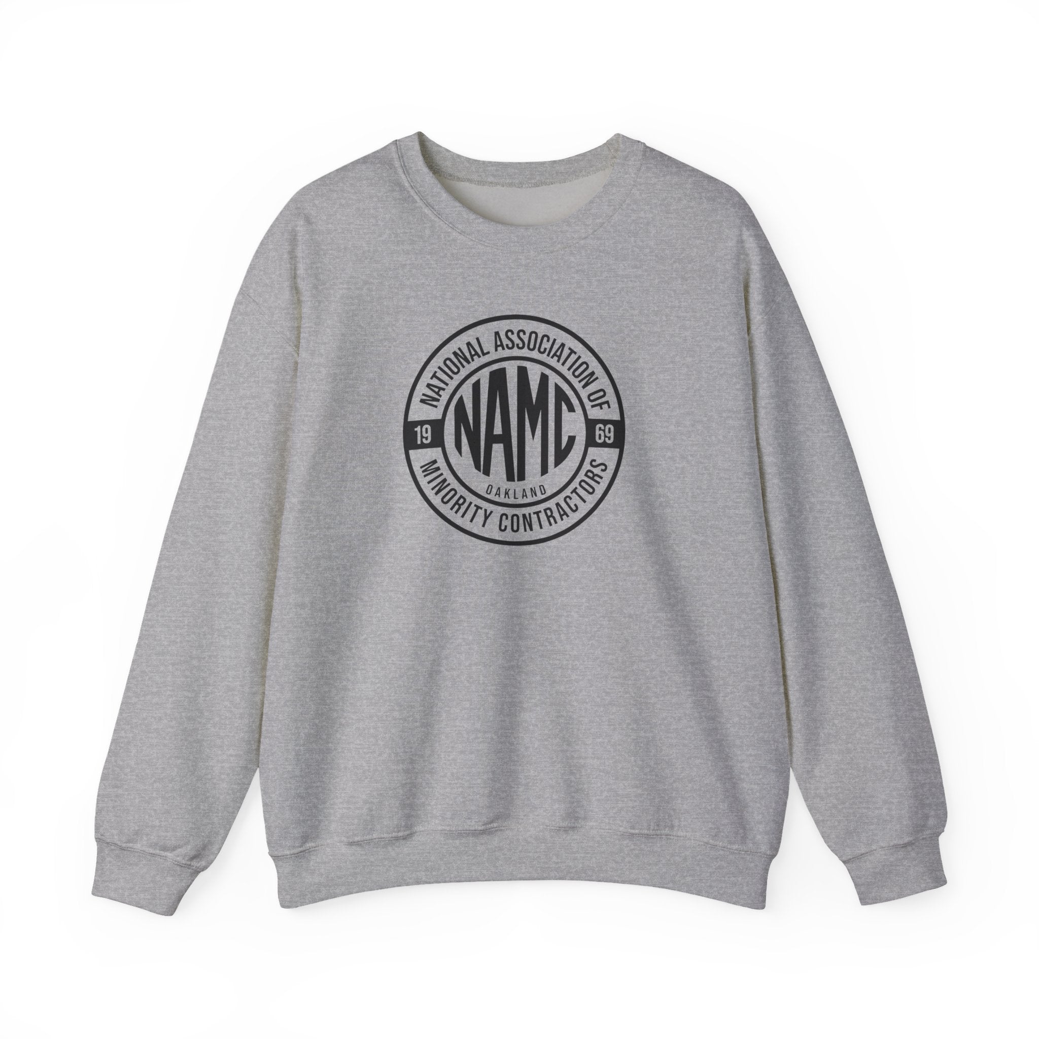 NAMC Unisex Heavy Blend Sweatshirt, Cozy Crewneck for Comfort, Perfect Gift for Contractors, Casual Wear, Team Apparel