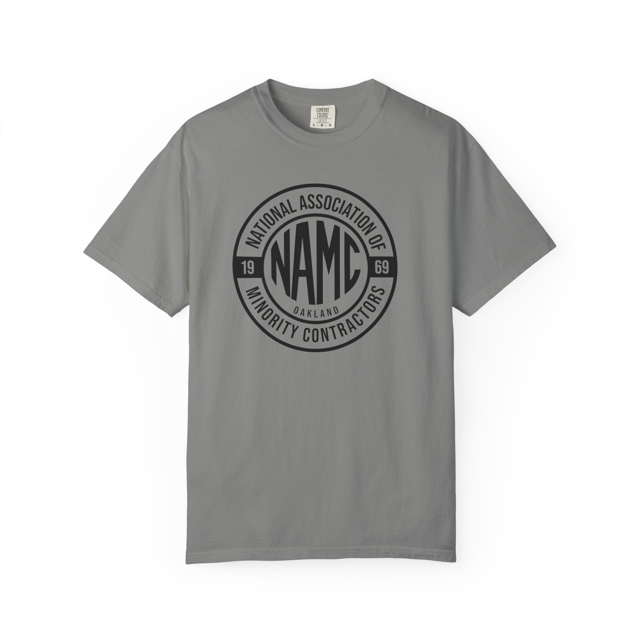 Unisex Garment-Dyed T-shirt with NAMC Logo, Casual Tee, Comfortable Tee, Gift for Him/Her, Eco-Friendly Fashion