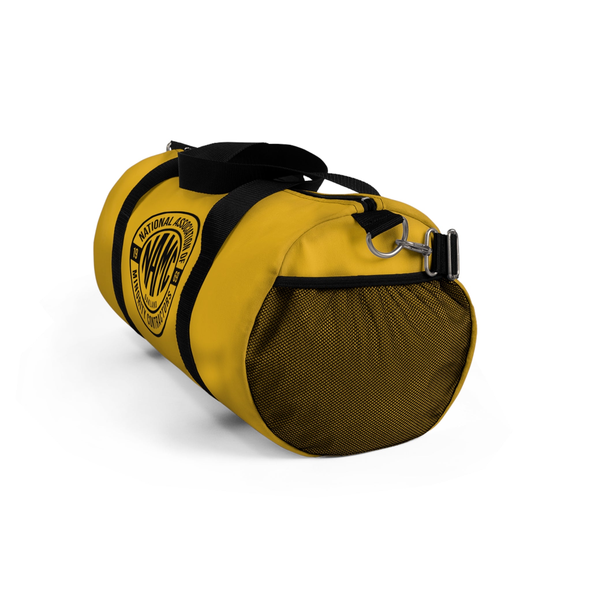 Stylish Duffel Bag for Travel, Gym, or Sports - NAMC Logo, Perfect for Fitness Enthusiasts, Weekend Getaways, and Everyday Use