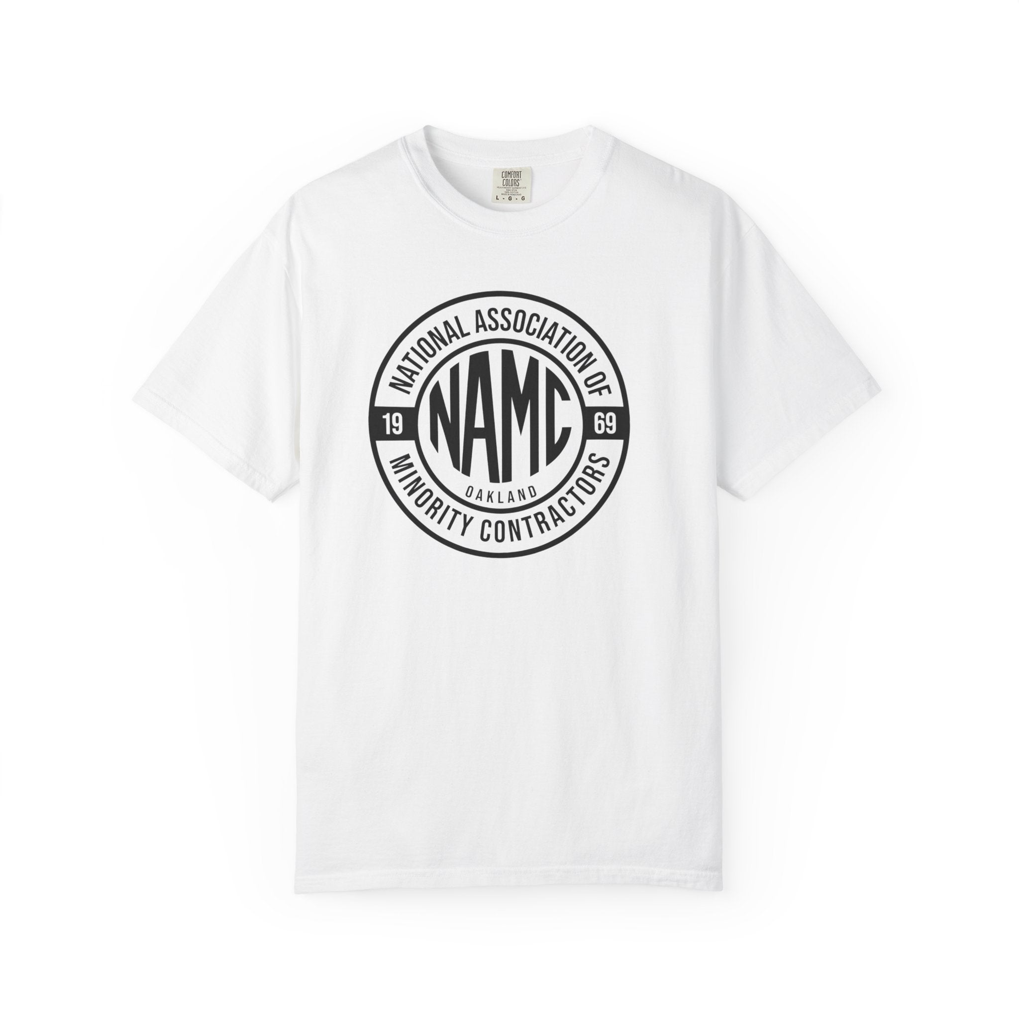 Unisex Garment-Dyed T-shirt with NAMC Logo, Casual Tee, Comfortable Tee, Gift for Him/Her, Eco-Friendly Fashion