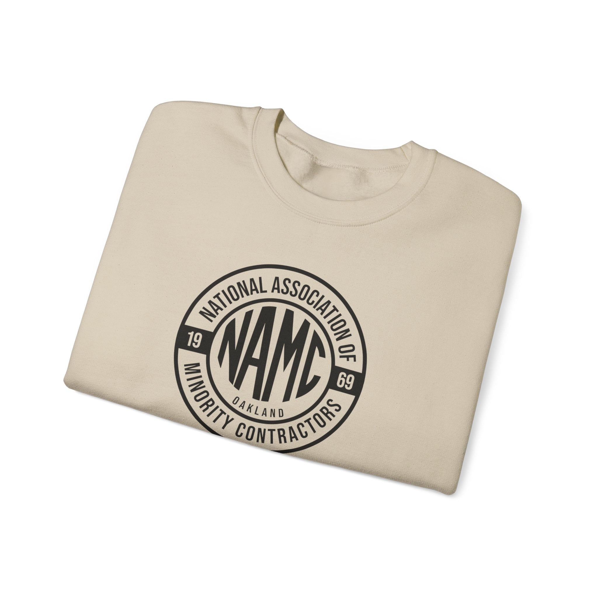 NAMC Unisex Heavy Blend Sweatshirt, Cozy Crewneck for Comfort, Perfect Gift for Contractors, Casual Wear, Team Apparel